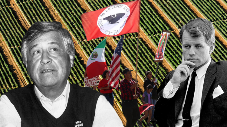 Robert Kennedy + Cesar Chavez
